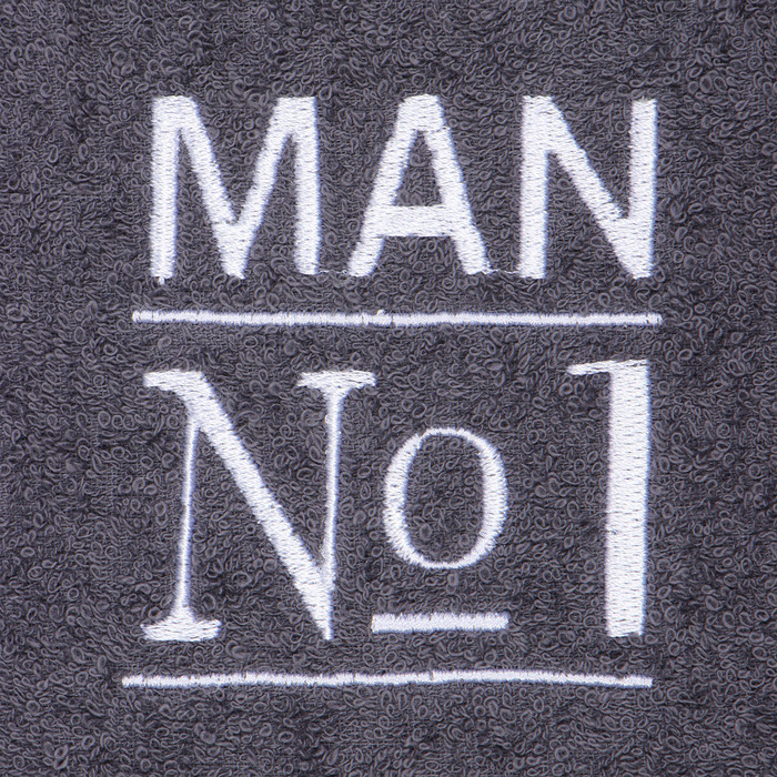 Полотенце махровое Man №1 35х50 см, 100% хлопок, 350 г/м2 - фото 1877568987