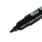 Маркер перманентный 0.7-1.0 мм, Luxor 150, двухсторонний, пулевидный, чёрный - Фото 6