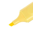 Маркер текстовыделитель Luxor Pasteliter, 5.0 мм, пастельный жёлтый - фото 6266532