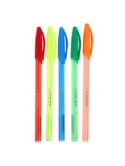 Ручка шариковая LANCER «Полоски», синий стержень, узел 0.5 мм, в дисплее, МИКС - Фото 8