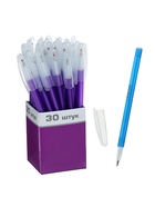 Ручка шариковая LANCER, синий стержень, узел 0.7 мм, цветной корпус, в дисплее, МИКС - Фото 3