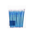 Ручка шариковая 0,7 мм стержень синий, корпус тонированный синий - Фото 6