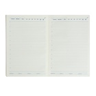 Ежедневник недатированный А5, 140 листов в клетку, с хлястиком, обложка ПВХ, МИКС 4528386
