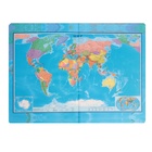 Ежедневник недатированный А5, 140 листов в клетку, с хлястиком, обложка ПВХ, МИКС 4528386