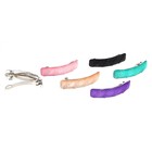 Заколка-автомат для волос смола 8 см прямой - Фото 2