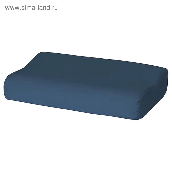 Наволочка для подушки РОЛЛЕКА, 33x50 см, цвет темно-синий - Фото 1
