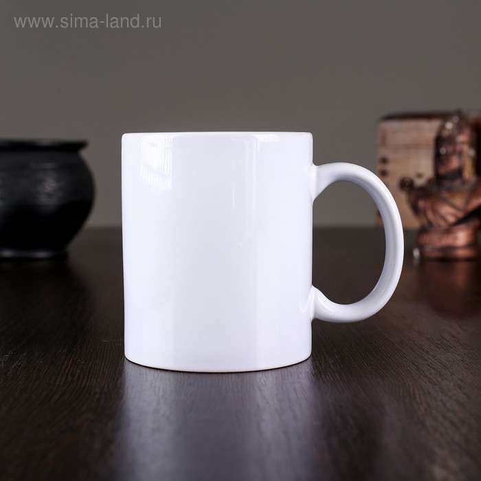 Кружка под сублимацию "PREMIUM",  320 мл, керамика, 335 гр, H=9,5 см, D=8,2 см - Фото 1