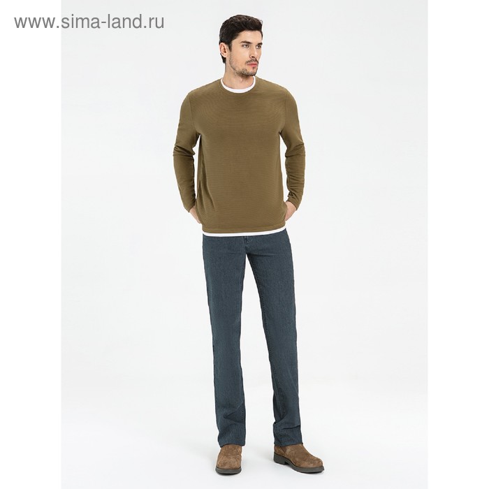 Брюки мужские, размер 33/34, цвет светло-серый - Фото 1