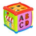 Развивающая игрушка «Умный кубик», световые и звуковые эффекты - Фото 2