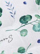 Подушка на стул «Доляна» Eucalyptus, 42×42×7 см, белая - Фото 1