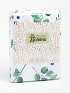 Шторы для кухни «Доляна» Eucalyptus, 150×180 см- 2 шт., подхваты - 2 шт., 164 г/м², 100% хлопок - Фото 9