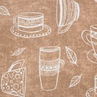 Скатерть «Доляна» Cup of tea, 220×144 см, 100% хлопок, 164 г/м² - Фото 2