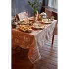 Скатерть «Доляна» Cup of tea, 180×144 см, 100% хлопок, 164 г/м² - Фото 4