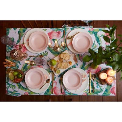 Скатерть «Доляна» Tropical kitchen 220×144 см, 100% хлопок, 164 г/м²