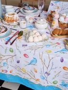 Скатерть Доляна Happy Easter 110×144 см, 100% хлопок, 164 г/м² - Фото 4