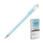 Ручка гелевая Pentel Hybrid Milky, узел 0.8 мм, чернила пастельные голубые - Фото 1