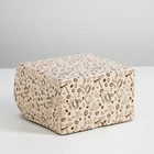 Упаковка на 4 капкейка "Кофе", без окна, 16 х 16 х 10 см - Фото 1