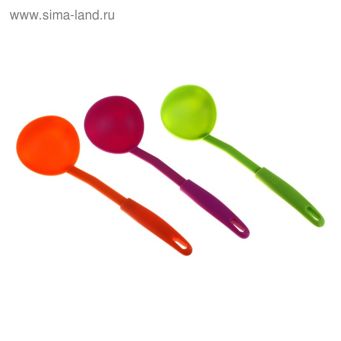 Половник «Летний день», 30 см, цвет МИКС - Фото 1