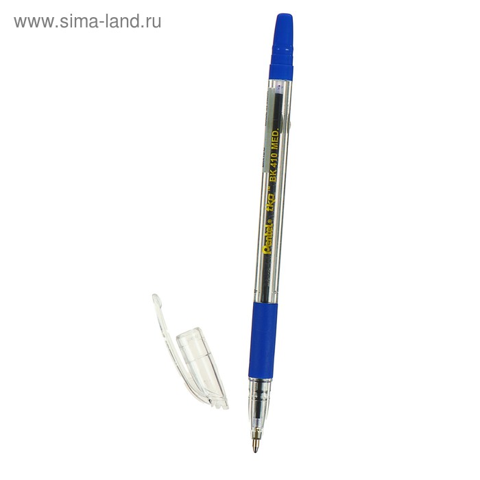 Ручка шариковая Pentel Gel узел 1.0мм, чернила синие BK410-C - Фото 1