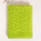 Полотенце махровое Радуга,30х70 см, цвет зелёный - Фото 2