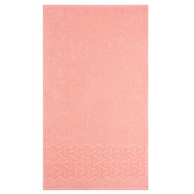Полотенце махровое Радуга, 70×130 см, цвет персик, 295 гр/м, хлопок 4793470