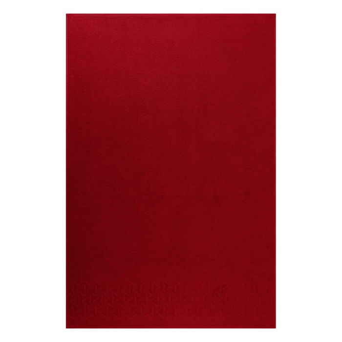 Полотенце махровое Радуга, 100х150см, цвет красный, 295гр/м, хлопок - фото 1899746469