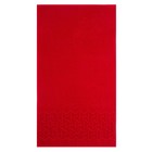 Полотенце махровое Радуга, 100х150см, цвет красный, 295гр/м, хлопок - Фото 4