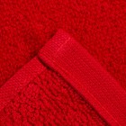 Полотенце махровое Радуга, 100х150см, цвет красный, 295гр/м, хлопок - Фото 5