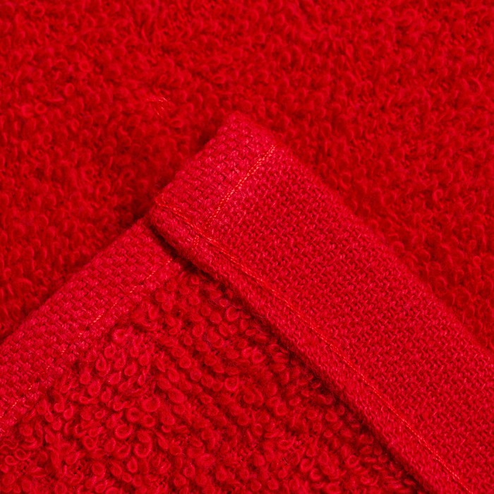 Полотенце махровое Радуга, 100х150см, цвет красный, 295гр/м, хлопок - фото 1899746472