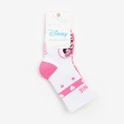 Набор носков "Minnie", Минни Маус, цвет розовый/белый, 12-14 см - Фото 6