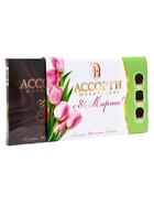 Конфеты подарочные «Шоколадное Ассорти», 8 марта, 210 г - фото 32457174