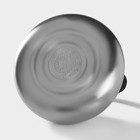 Чайник Magistro Glow, 3 л, со свистком, ручка soft-touch, индукция, нержавеющая сталь, серебристый - Фото 5