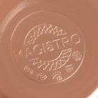 Чайник со свистком из нержавеющей стали Magistro Glow, 3 л, индукция, ручка soft-touch, цвет бронзовый - фото 4296028