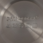 Чайник Доляна Snow, 3 л, со свистком, индукция, нержавеющая сталь, коричневый - Фото 6