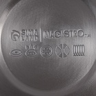 Чайник Magistro Stone, 2.7 л, со свистком, ручка soft-touch, индукция, нержавеющая сталь, серый - Фото 6