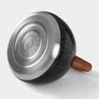 Чайник со свистком из нержавеющей стали Magistro Stone, 2,7 л, ручка soft-touch, индукция, цвет чёрный - Фото 5
