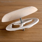 Вентиляционный клапан, липа, d=95 мм, металлическое основание, «Добропаровъ» - Фото 2