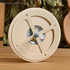 Вентиляционный клапан, липа, d=95 мм, металлическое основание, «Добропаровъ» - Фото 4