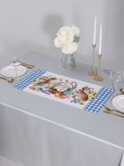 Дорожка пасхальная на стол «Этель. Зайчики», 30×70 см, 100% хлопок, саржа 190 г/м² - Фото 4