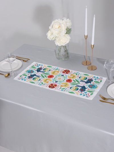 Дорожка на стол Этель «Пасхальная скандинавия» 30×70 см, 100% хлопок, саржа 190 г/м²