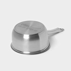 Ковш Доляна «Сильве», 1.5 л, d=16 см, с крышкой, металлическая ручка, индукция, нержавеющая сталь - Фото 6