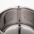 Кастрюля Magistro Tefida, 4.6 л, AISI - 201, крышка-дуршлаг, носик для слива, капсульное дно, с крышкой, индукция, нержавеющая сталь - Фото 5