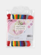 Набор ниток мулине №19, 8 ± 1 м, 12 шт 4570373 - фото 16149000