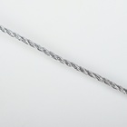 Нить для плетения, d=2 мм, 15±1 м, цвет серебряный - Фото 4