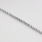 Нить для плетения, d=4 мм, 15±1 м, цвет серебряный - Фото 4