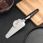 Нож-лопатка для пиццы Доляна «Хром», 29×6,5 см, цвет чёрный - Фото 2