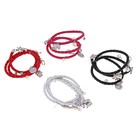 Браслет с плетением тройной «Ассорти», цвет МИКС - Фото 1