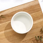 Рамекин из жаропрочной керамики Доляна «Классика», 140 мл, 7.5×3.5 см, цвет белый - Фото 3