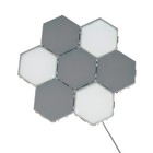 Набор светильников сенсорных "соты" 7 штук, 115х100мм, 6500 К, модульные, с блоком питания - Фото 10