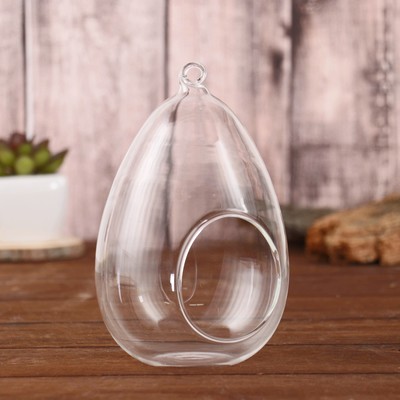 Флорариум «Каплевидная», d отв-5.5 см, 9×9×16 см